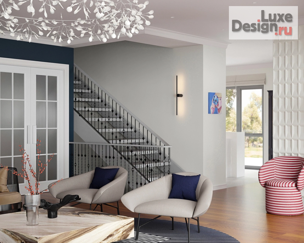 Дизайн интерьера частного дома "«Яркие горизонты»" (фото 3)