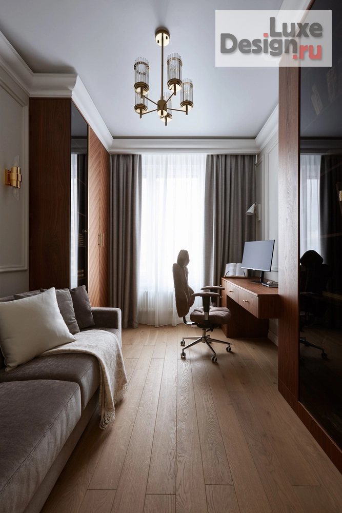 Дизайн интерьера четырехкомнатной квартиры "Квартира в ЖК Настоящее" (фото 2)