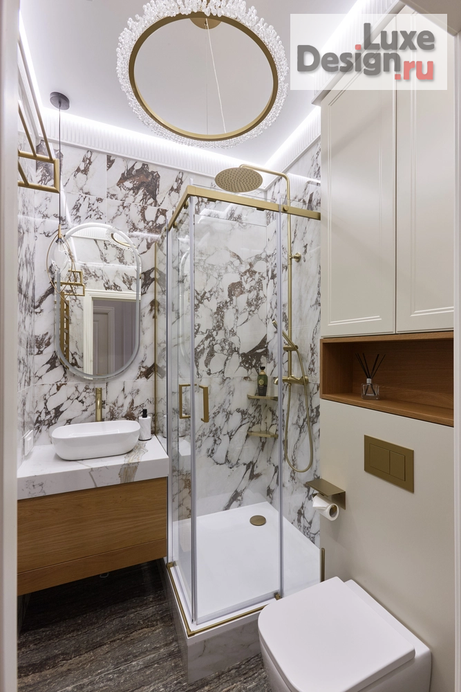 Дизайн интерьера четырехкомнатной квартиры "Квартира в ЖК Настоящее" (фото 7)