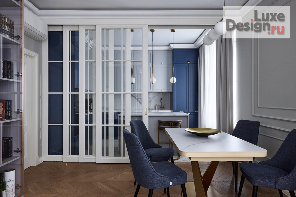 Дизайн интерьера четырехкомнатной квартиры "Квартира в ЖК Настоящее" (фото 13)