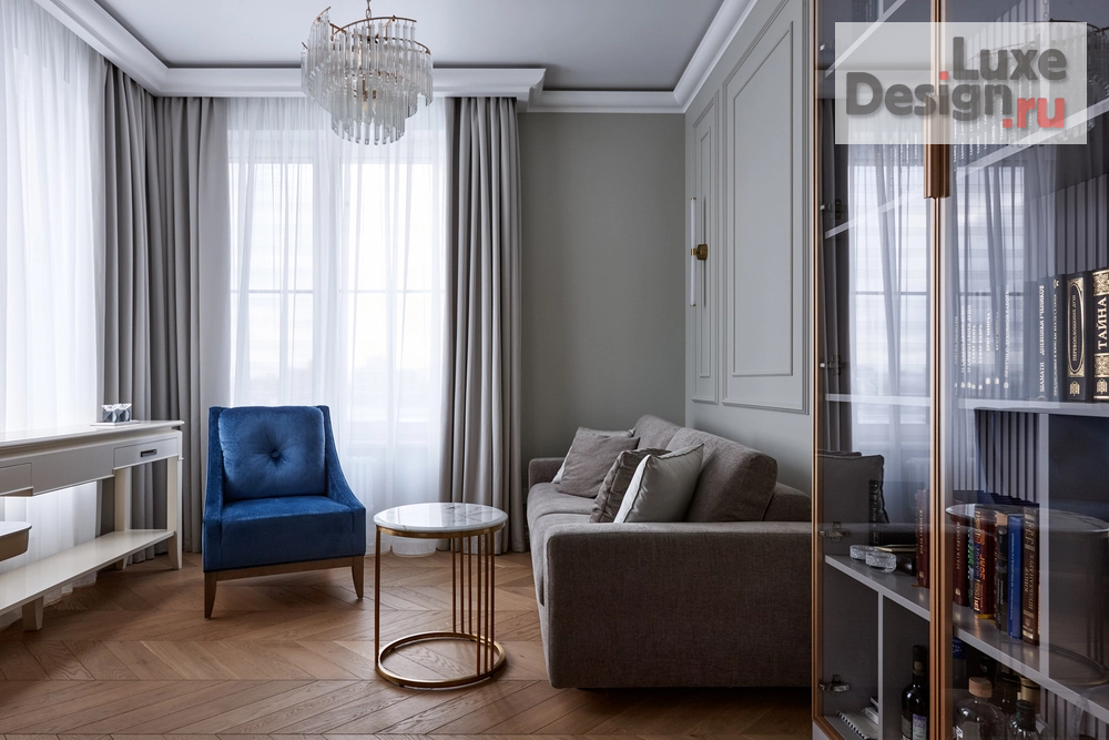 Дизайн интерьера четырехкомнатной квартиры "Квартира в ЖК Настоящее" (фото 15)