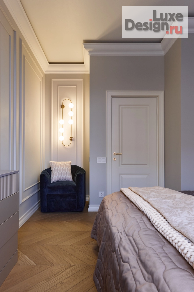 Дизайн интерьера четырехкомнатной квартиры "Квартира в ЖК Настоящее" (фото 22)