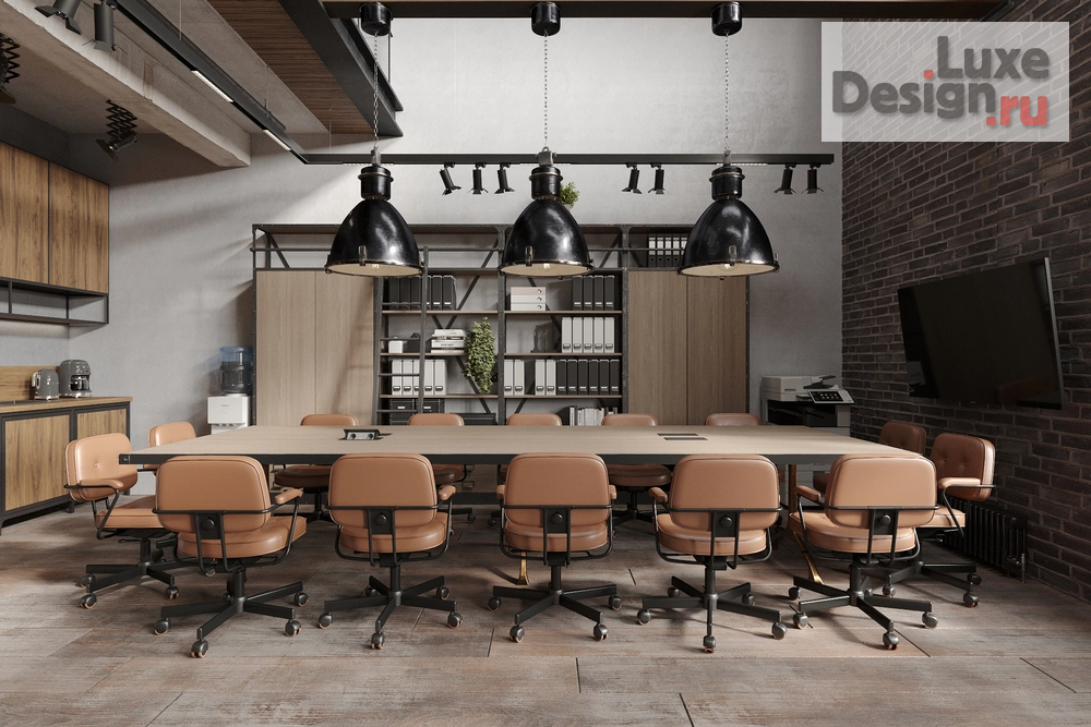 Дизайн интерьера офиса "Интерьер киностудии на Павелецкой набережной" (фото 2)