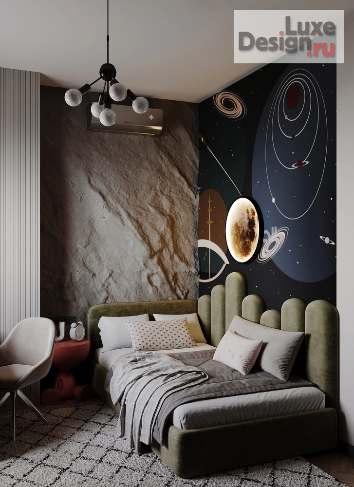 Дизайн интерьера частного дома "Текстура тепла" (фото 13)