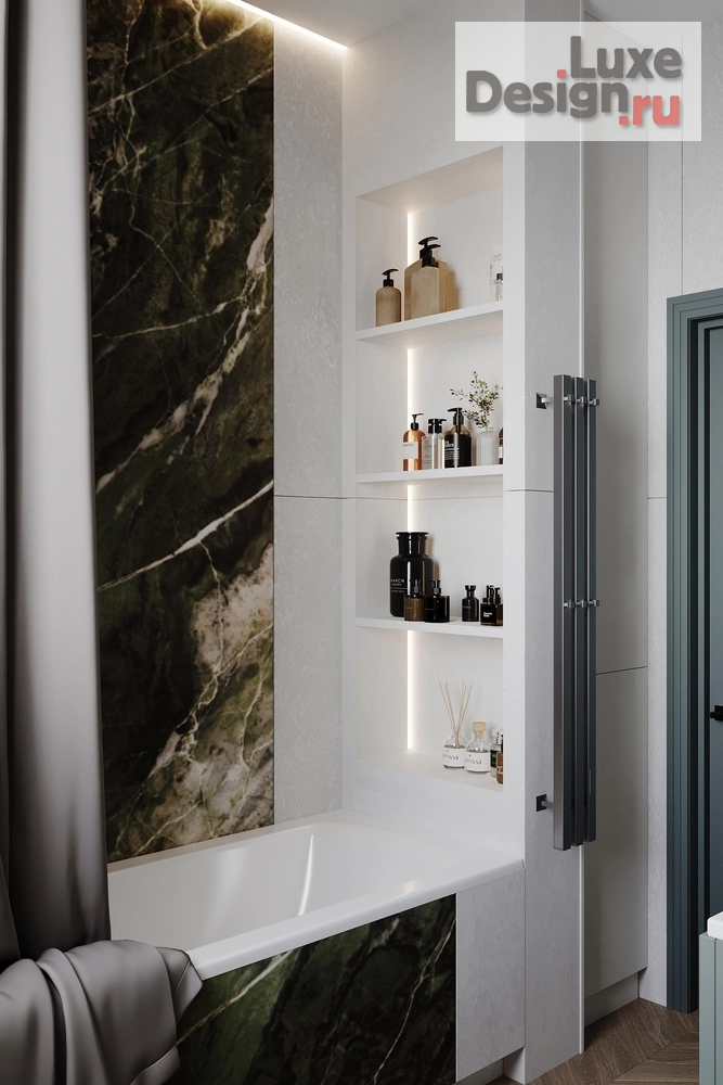 Дизайн интерьера частного дома "Текстура тепла" (фото 15)