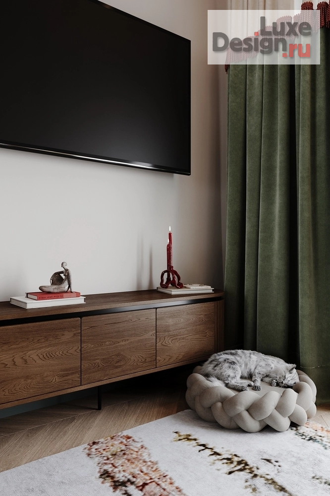 Дизайн интерьера частного дома "Текстура тепла" (фото 2)