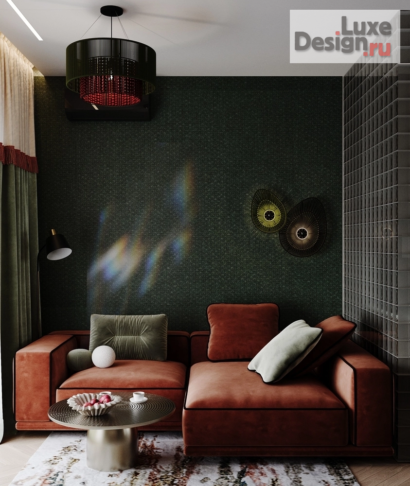 Дизайн интерьера частного дома "Текстура тепла" (фото 3)