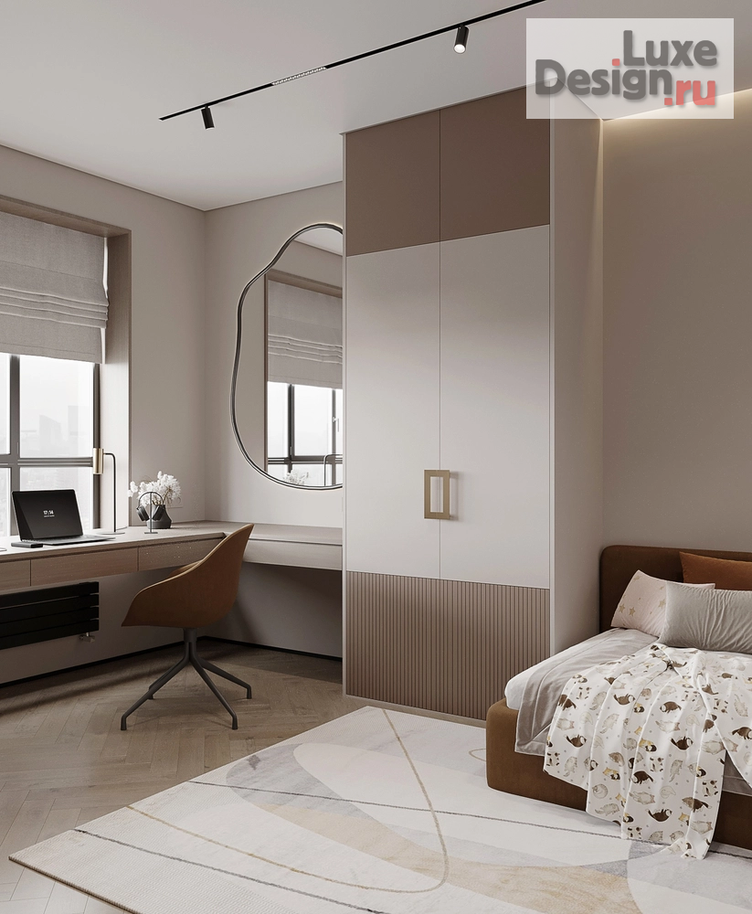 Дизайн интерьера трехкомнатной квартиры "Квартира ЖК РэдРок" (фото 12)