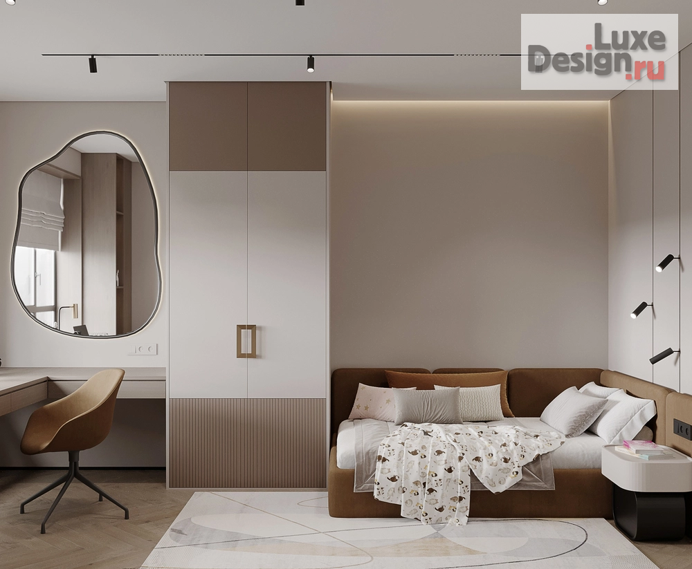 Дизайн интерьера трехкомнатной квартиры "Квартира ЖК РэдРок" (фото 14)