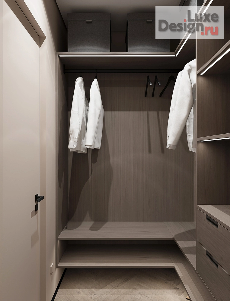 Дизайн интерьера трехкомнатной квартиры "Квартира ЖК РэдРок" (фото 1)