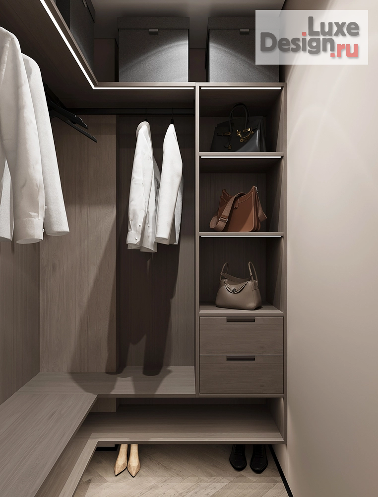 Дизайн интерьера трехкомнатной квартиры "Квартира ЖК РэдРок" (фото 2)