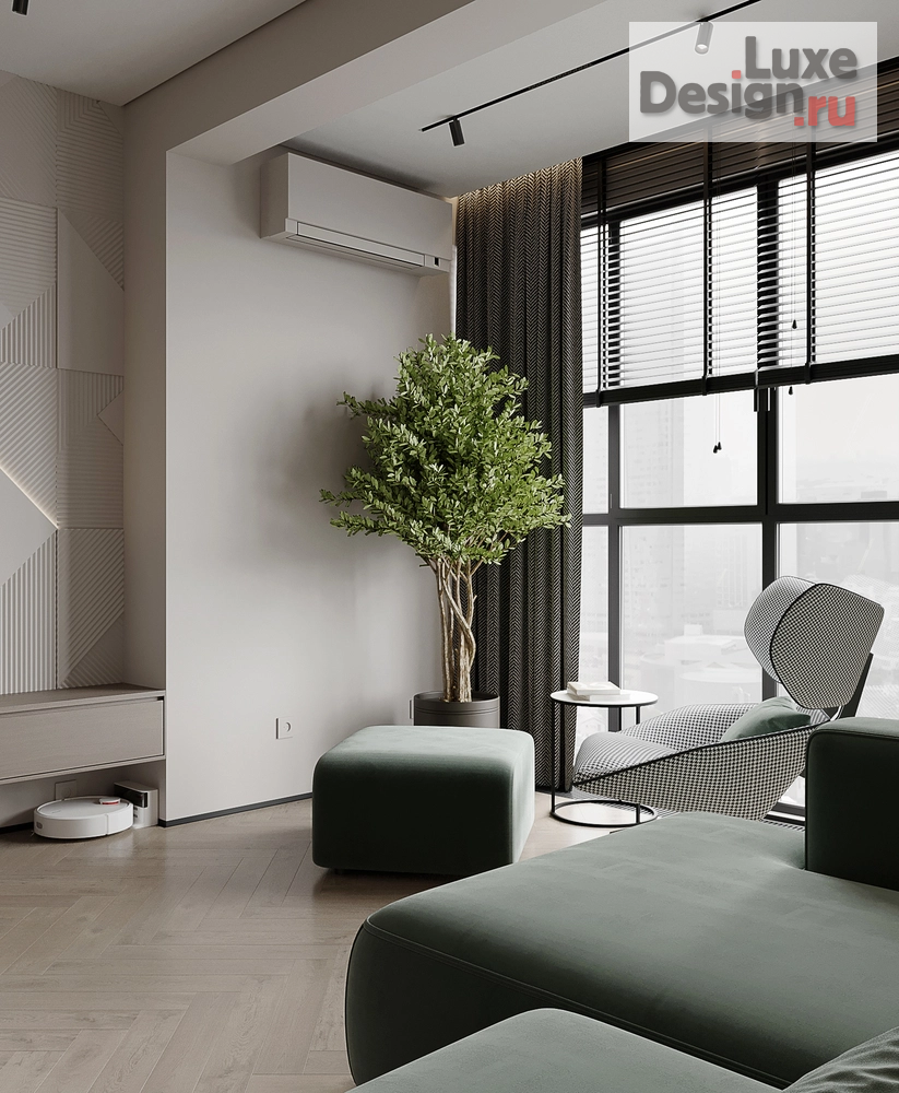 Дизайн интерьера трехкомнатной квартиры "Квартира ЖК РэдРок" (фото 7)