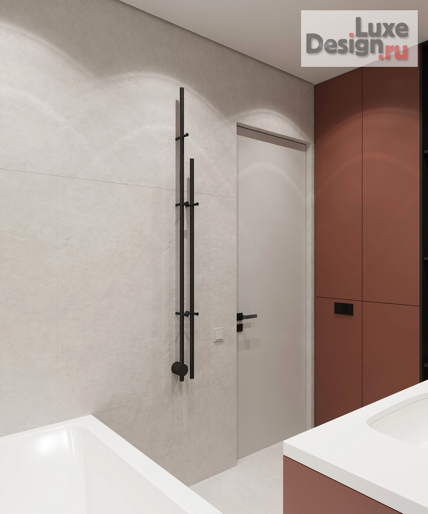 Дизайн интерьера трехкомнатной квартиры "Квартира ЖК РэдРок" (фото 28)