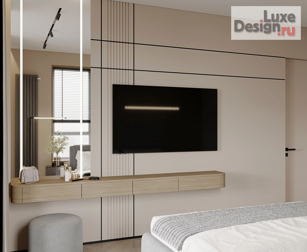 Дизайн интерьера трехкомнатной квартиры "Квартира ЖК РэдРок" (фото 16)