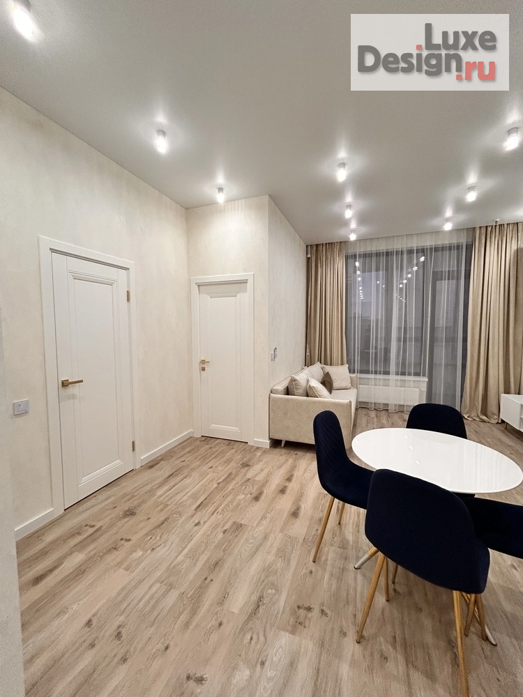 Дизайн интерьера однокомнатной квартиры "ЖК "Зиларт" г. Москва" (фото 4)