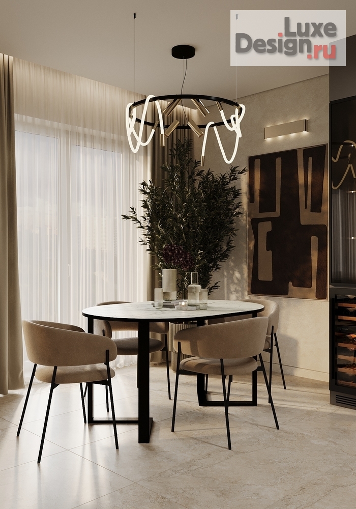 Дизайн интерьера квартиры "Дизайн-проект квартиры 75 м.кв" (фото 5)