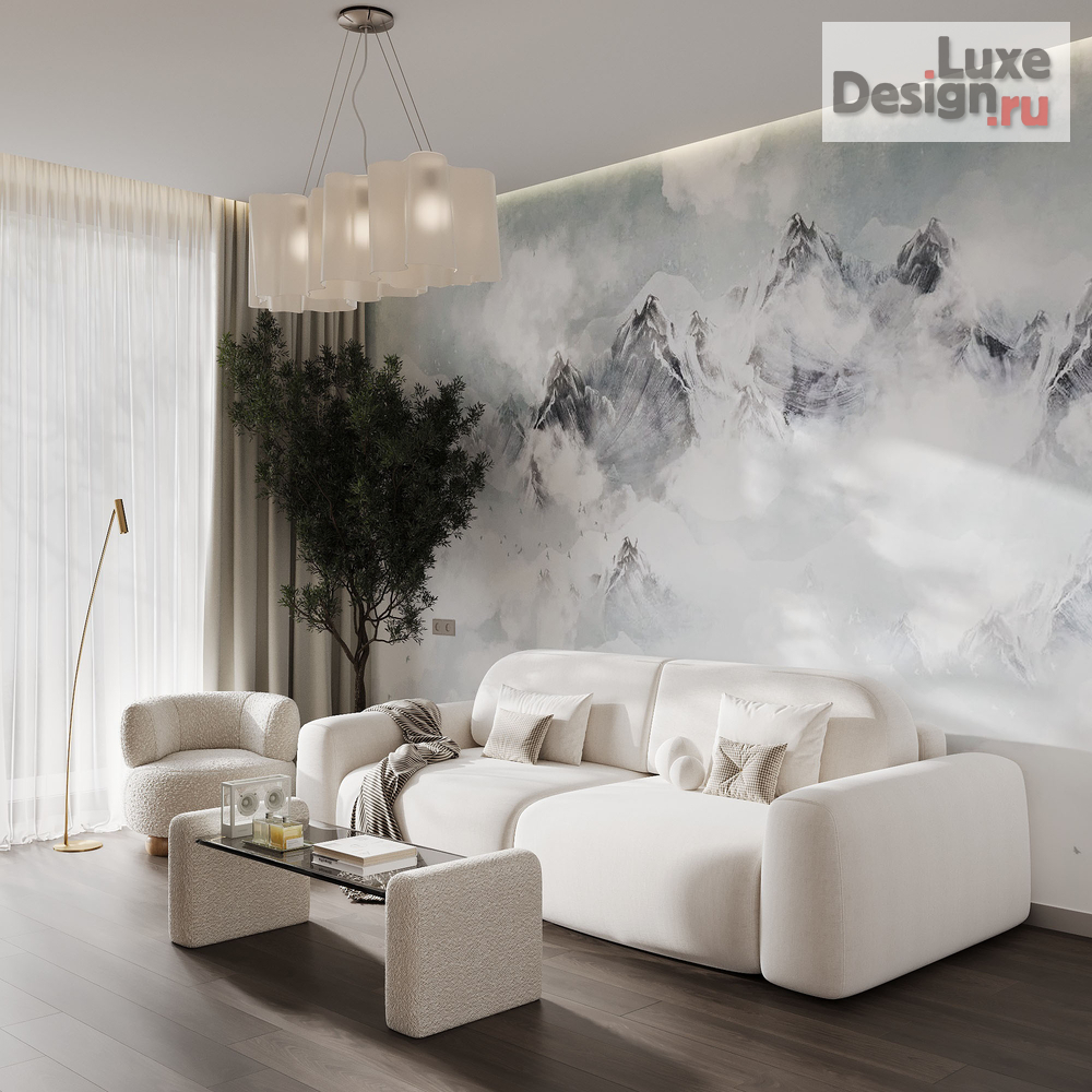 Дизайн интерьера коттеджа "Дизайн-проект коттеджа 450 м.кв" (фото 14)