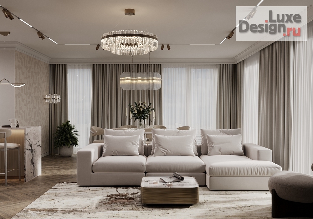 Дизайн интерьера квартиры "Дизайн-проект квартиры 112 м.кв" (фото 7)