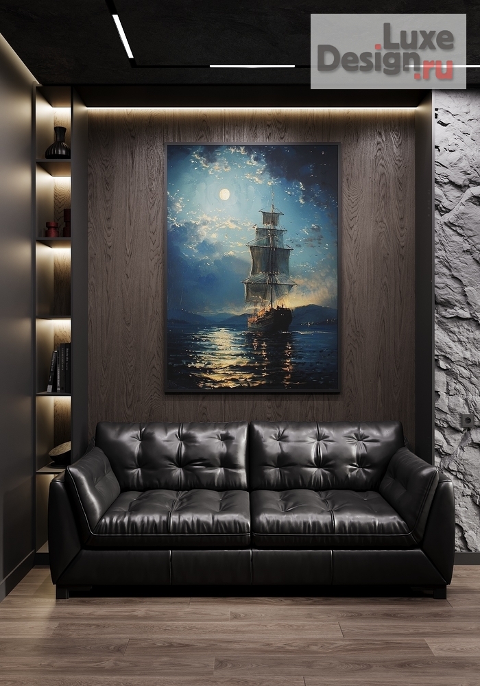 Дизайн интерьера коттеджа "Дизайн-проект коттеджа 450 м.кв" (фото 17)