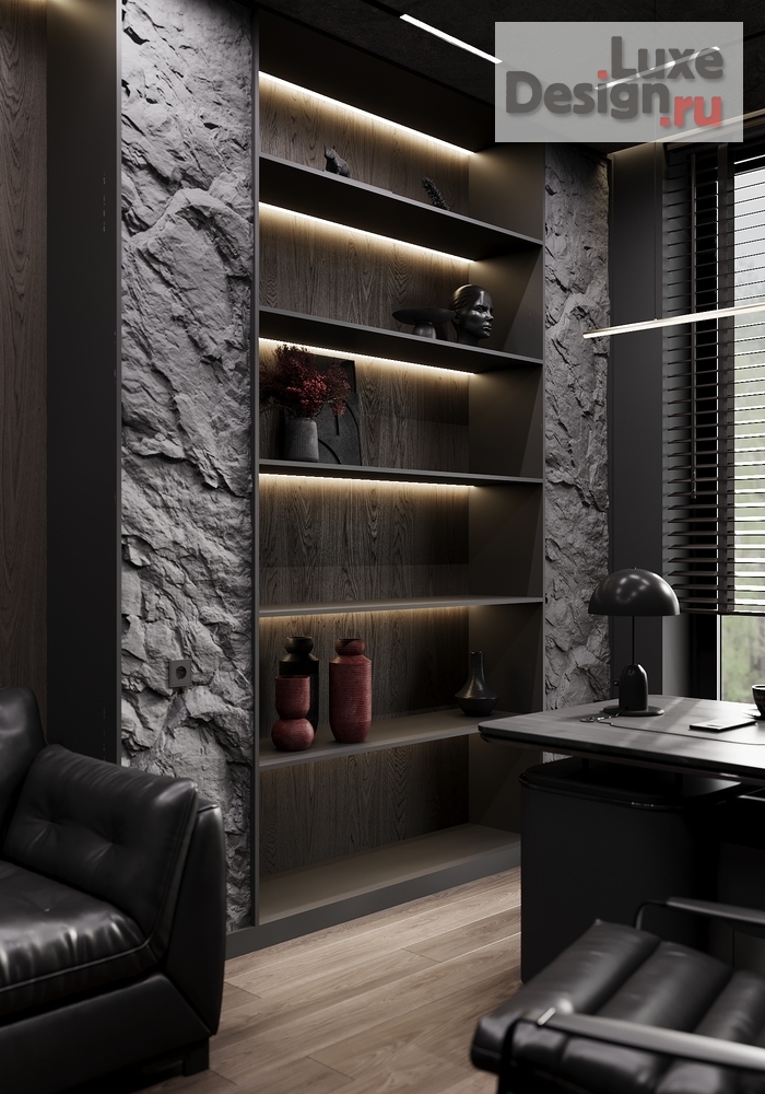 Дизайн интерьера коттеджа "Дизайн-проект коттеджа 450 м.кв" (фото 18)