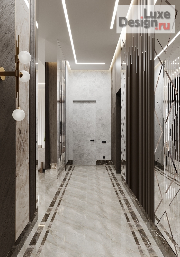 Дизайн интерьера коттеджа "Дизайн-проект коттеджа 450 м.кв" (фото 22)