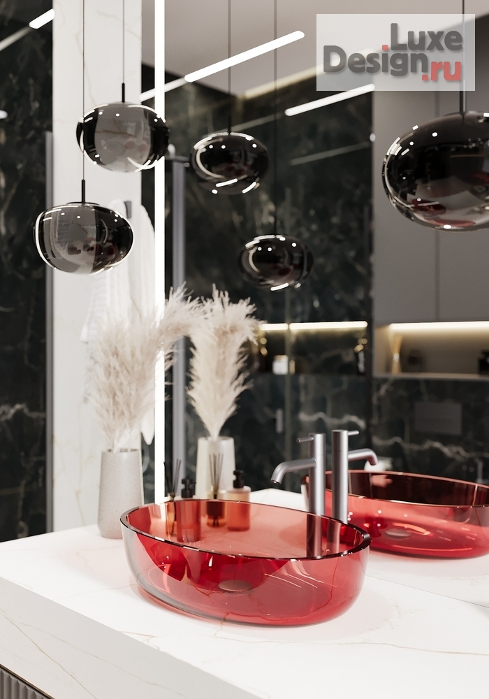 Дизайн интерьера коттеджа "Дизайн-проект коттеджа 450 м.кв" (фото 39)