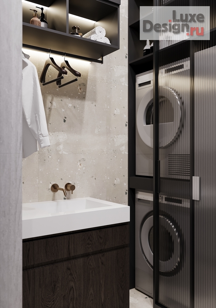 Дизайн интерьера коттеджа "Дизайн-проект коттеджа 450 м.кв" (фото 45)