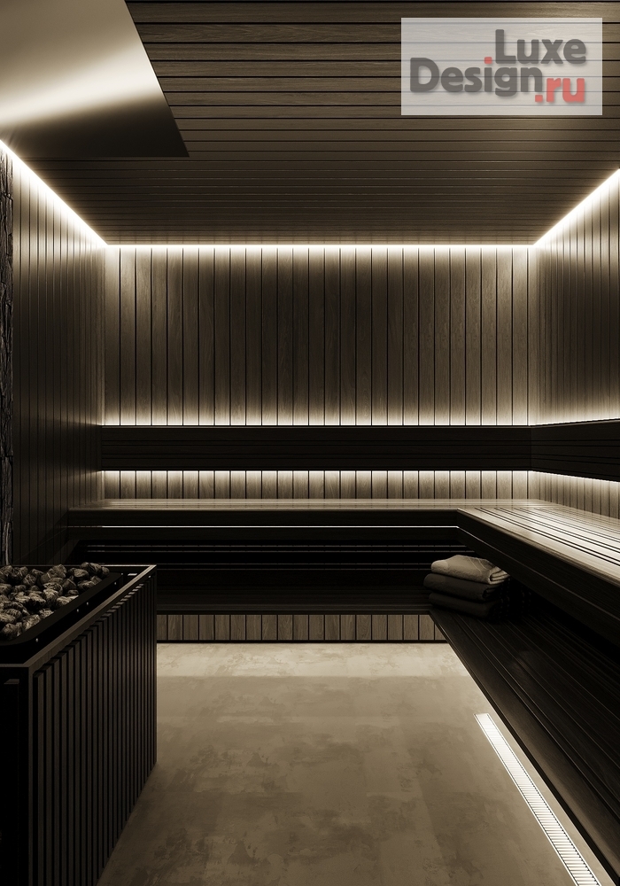 Дизайн интерьера коттеджа "Дизайн-проект коттеджа 450 м.кв" (фото 46)