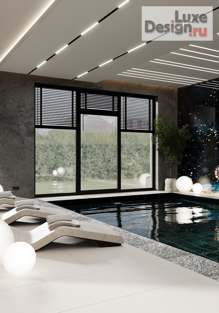 Дизайн интерьера коттеджа "Дизайн-проект коттеджа 450 м.кв" (фото 4)