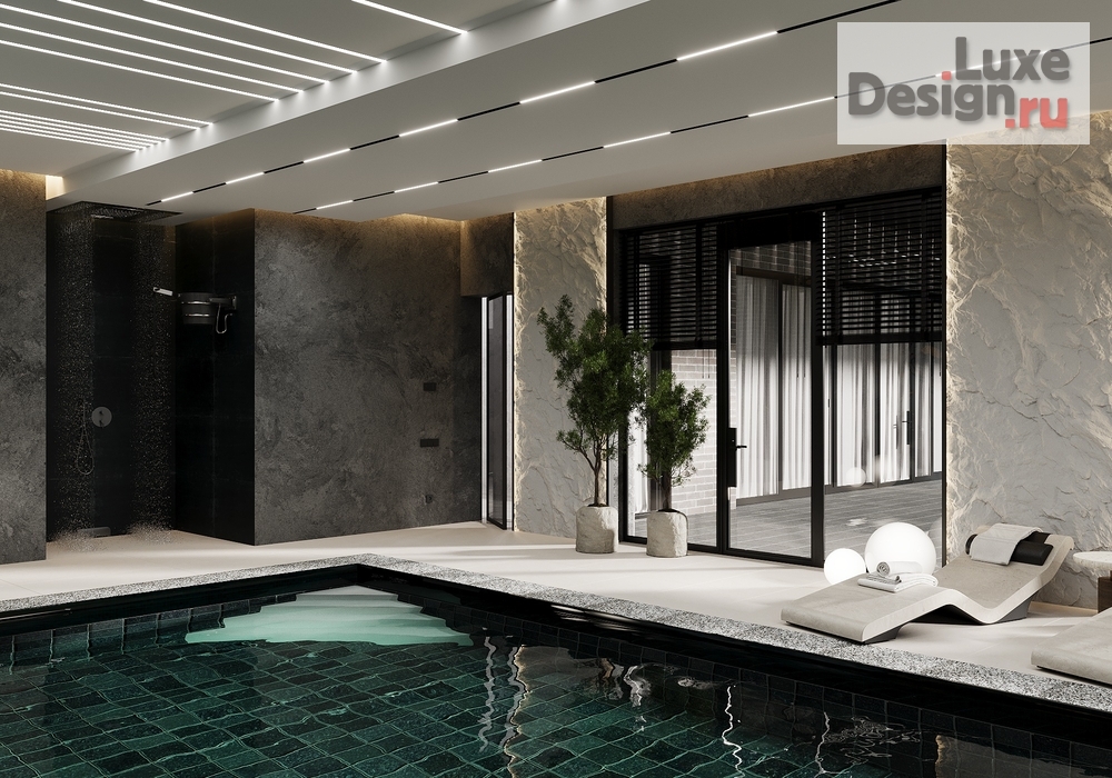 Дизайн интерьера коттеджа "Дизайн-проект коттеджа 450 м.кв" (фото 1)