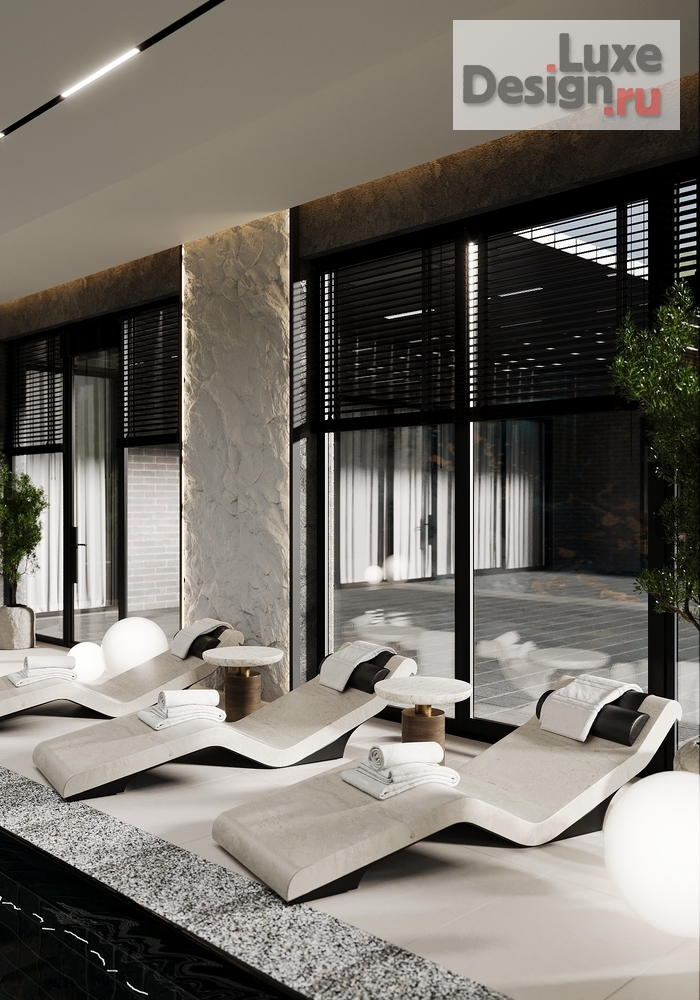 Дизайн интерьера коттеджа "Дизайн-проект коттеджа 450 м.кв" (фото 2)