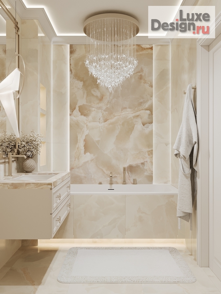 Дизайн интерьера таунхауса "Обитель Спокойствия: Дизайн-проект для ценителей безупречности" (фото 13)