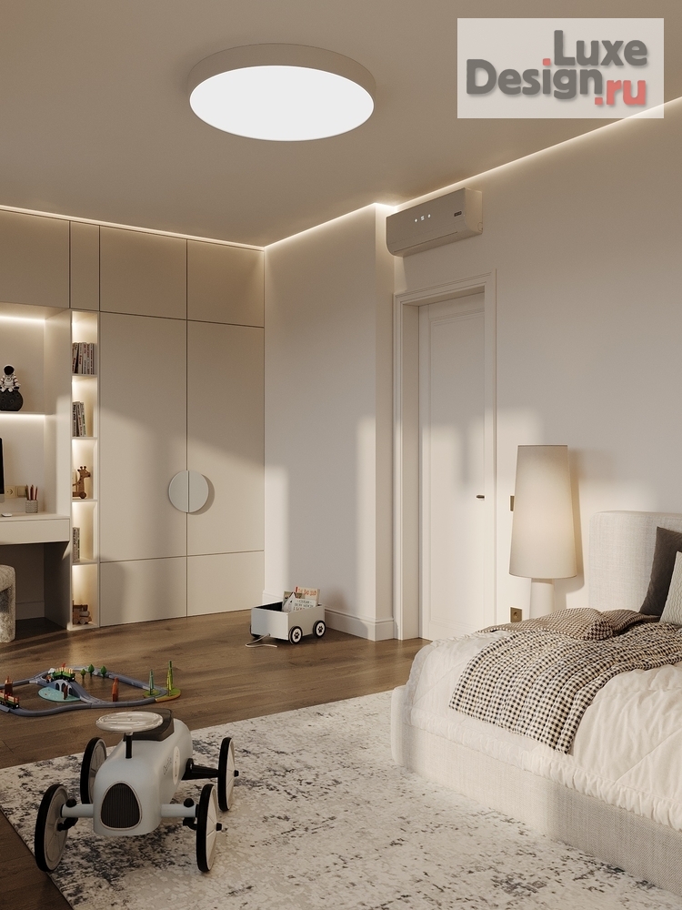 Дизайн интерьера таунхауса "Обитель Спокойствия: Дизайн-проект для ценителей безупречности" (фото 9)