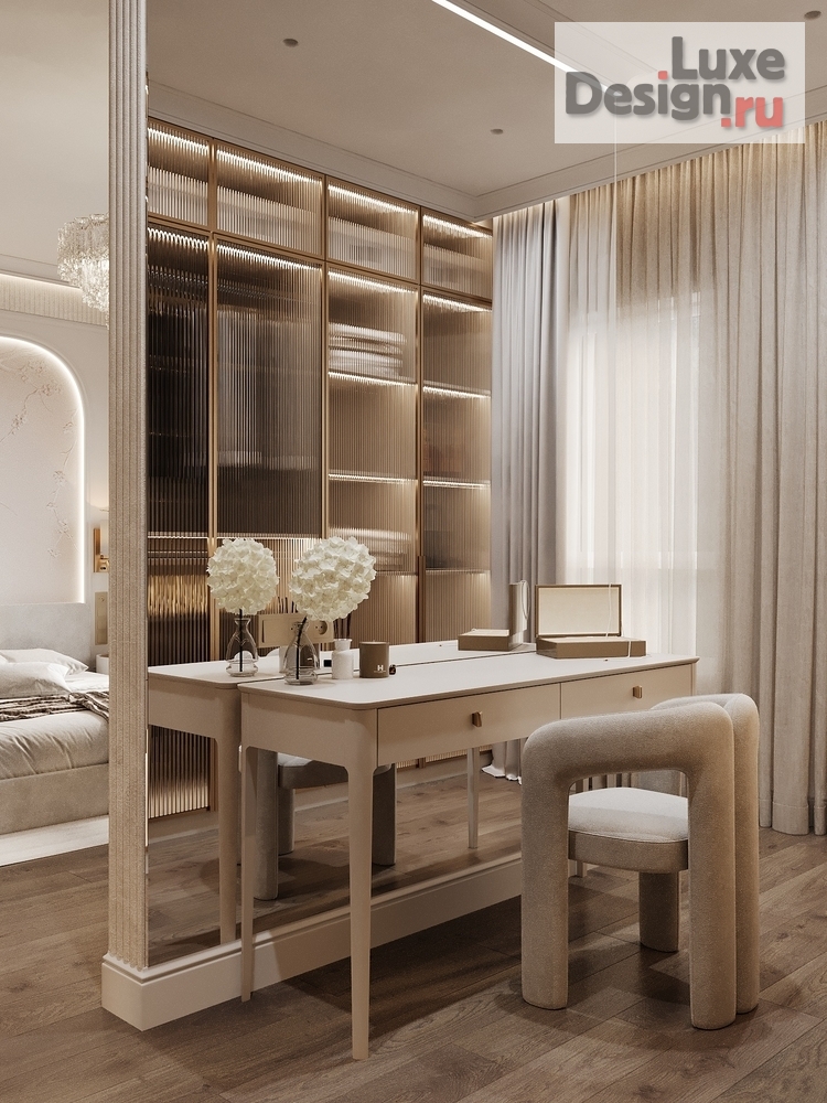 Дизайн интерьера таунхауса "Обитель Спокойствия: Дизайн-проект для ценителей безупречности" (фото 18)