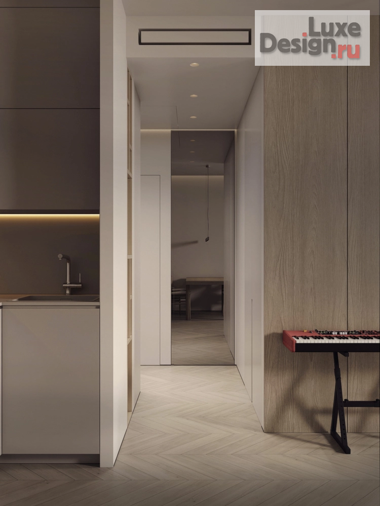 Дизайн интерьера квартиры "КВАРТИРА 43 М2 В ЖК BAUMAN HOUSE" (фото 8) от дизайнера NATURE TIME Design Дизайн интерьера квартиры "КВАРТИРА 43 М2 В ЖК BAUMAN HOUSE" (фото 8)