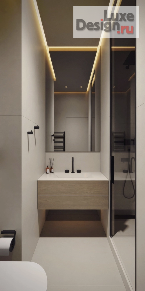 Дизайн интерьера квартиры "КВАРТИРА 43 М2 В ЖК BAUMAN HOUSE" (фото 11) от дизайнера NATURE TIME Design Дизайн интерьера квартиры "КВАРТИРА 43 М2 В ЖК BAUMAN HOUSE" (фото 11)