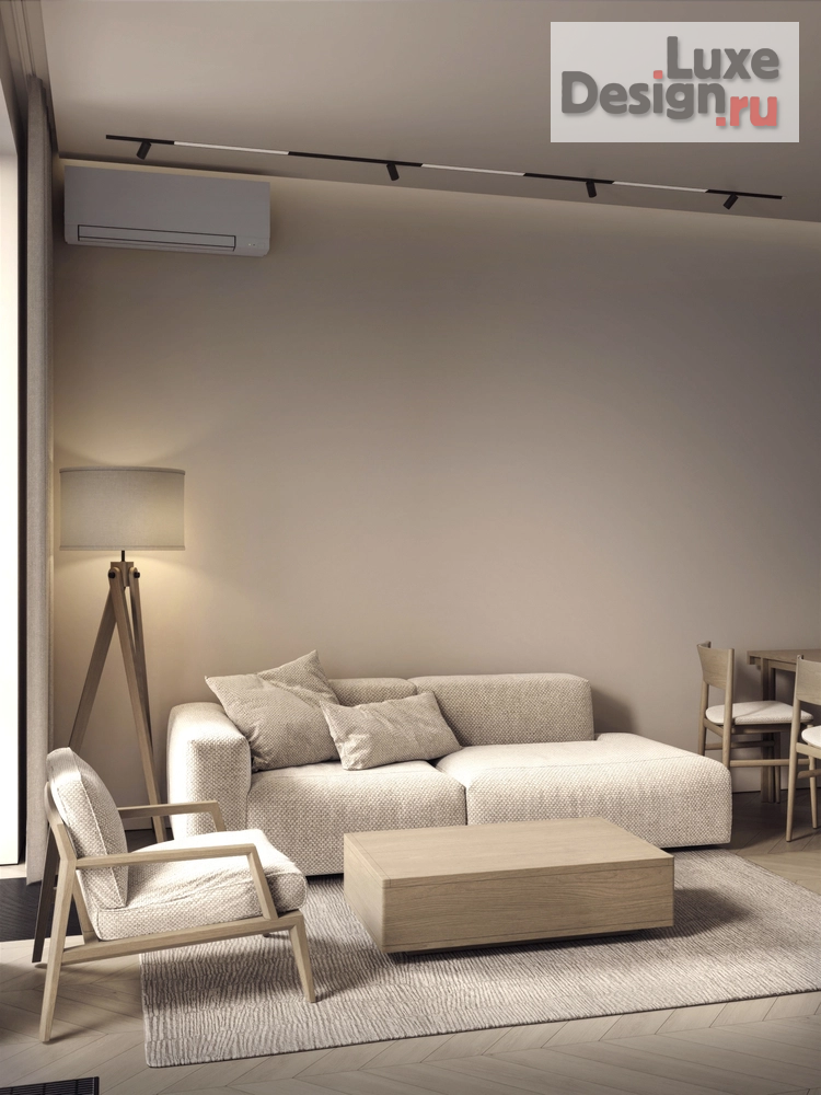 Дизайн интерьера квартиры "КВАРТИРА 43 М2 В ЖК BAUMAN HOUSE" (фото 5) от дизайнера NATURE TIME Design Дизайн интерьера квартиры "КВАРТИРА 43 М2 В ЖК BAUMAN HOUSE" (фото 5)