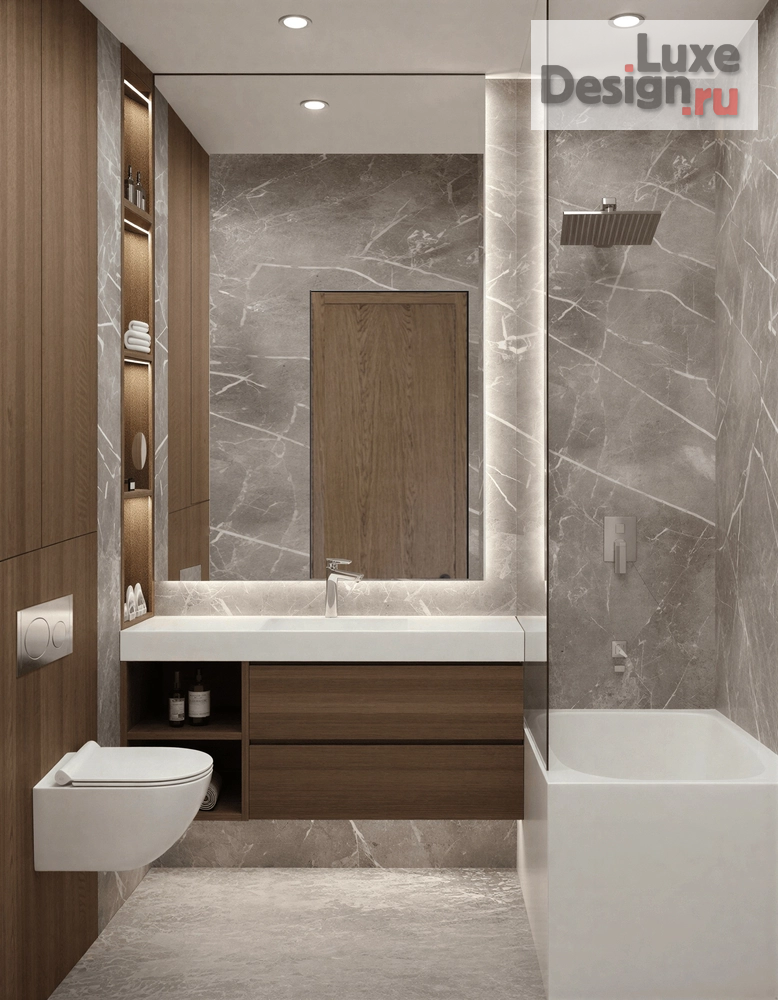 Дизайн интерьера квартиры "КВАРТИРА 56 М2 В ЖК ПРЕМИУМ" (фото 4)