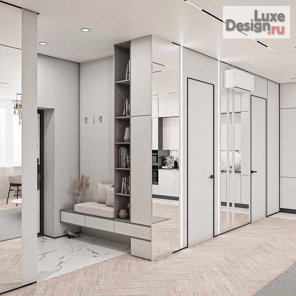 Дизайн интерьера двухкомнатной квартиры "Современная квартира в Москве" (фото 5)