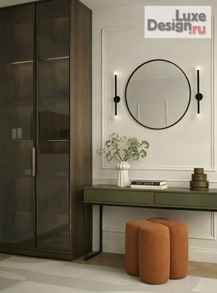 Дизайн интерьера квартиры студии "Студия в ЖК Дзен кварталы" (фото 3) от дизайнера Ильина Александра Дизайн интерьера квартиры студии "Студия в ЖК Дзен кварталы" (фото 3)