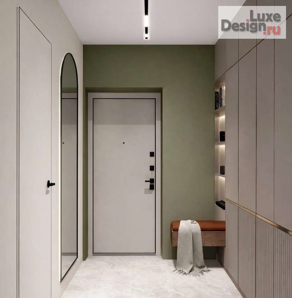 Дизайн интерьера трехкомнатной квартиры "Дизайн-проект 3-к квартиры в ЖК Шагал" (фото 6)