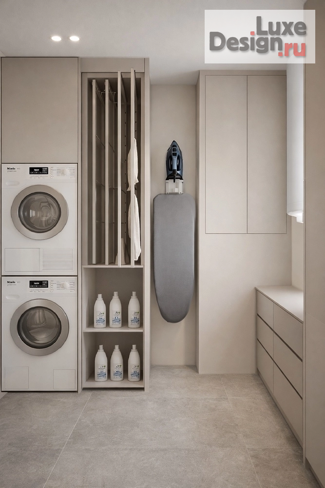 Дизайн интерьера трехкомнатной квартиры "Дизайн-проект 3-к квартиры в ЖК Шагал" (фото 10)