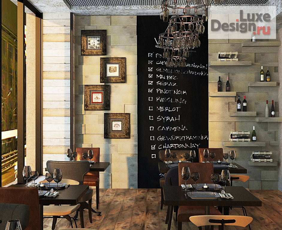 Дизайн интерьера ресторана "Ресторан " (фото 9)