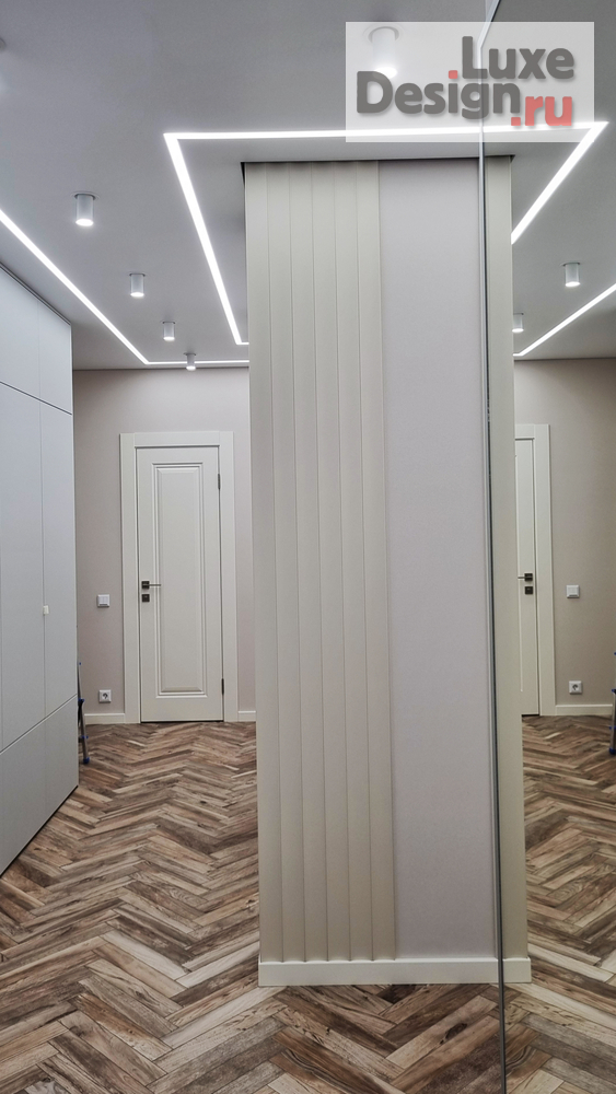 Дизайн интерьера трехкомнатной квартиры "Квартира для семьи с двумя детьми" (фото 4)