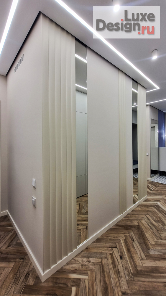 Дизайн интерьера трехкомнатной квартиры "Квартира для семьи с двумя детьми" (фото 5)