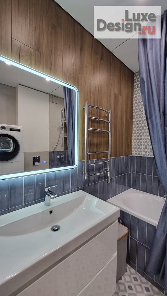 Дизайн интерьера трехкомнатной квартиры "Квартира для семьи с двумя детьми" (фото 16)