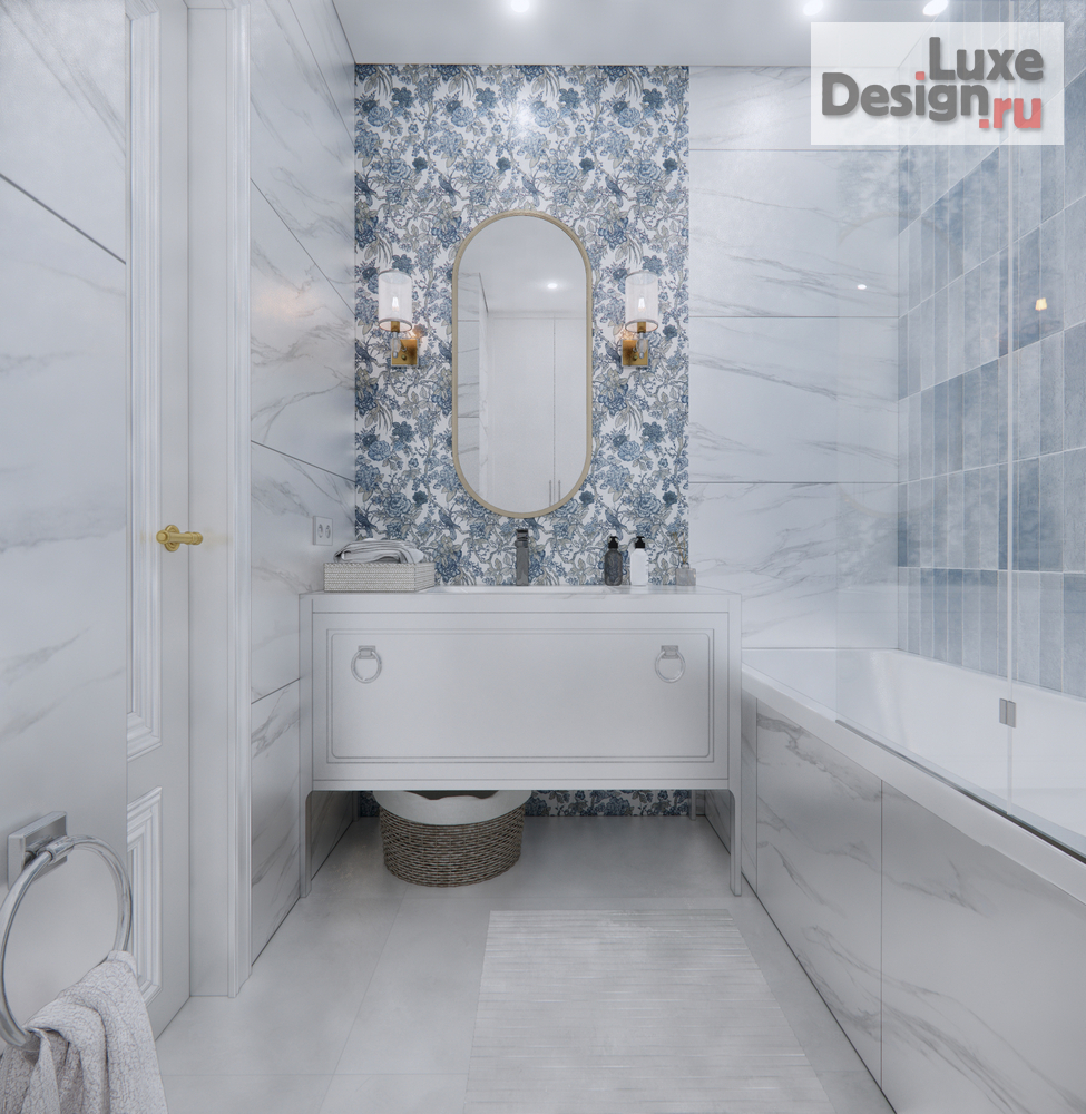 Дизайн интерьера трехкомнатной квартиры "Квартира для семьи с двумя детьми" (фото 13)