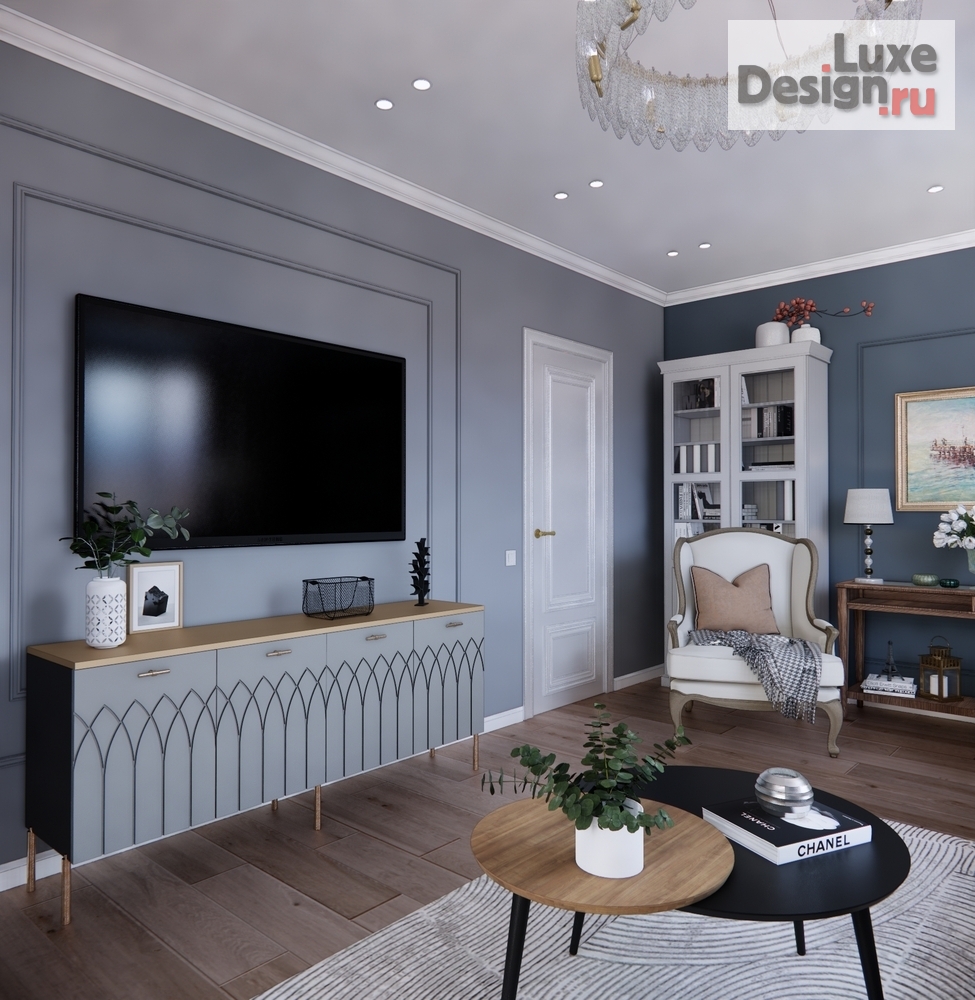 Дизайн интерьера трехкомнатной квартиры "Квартира для семьи с двумя детьми" (фото 8)