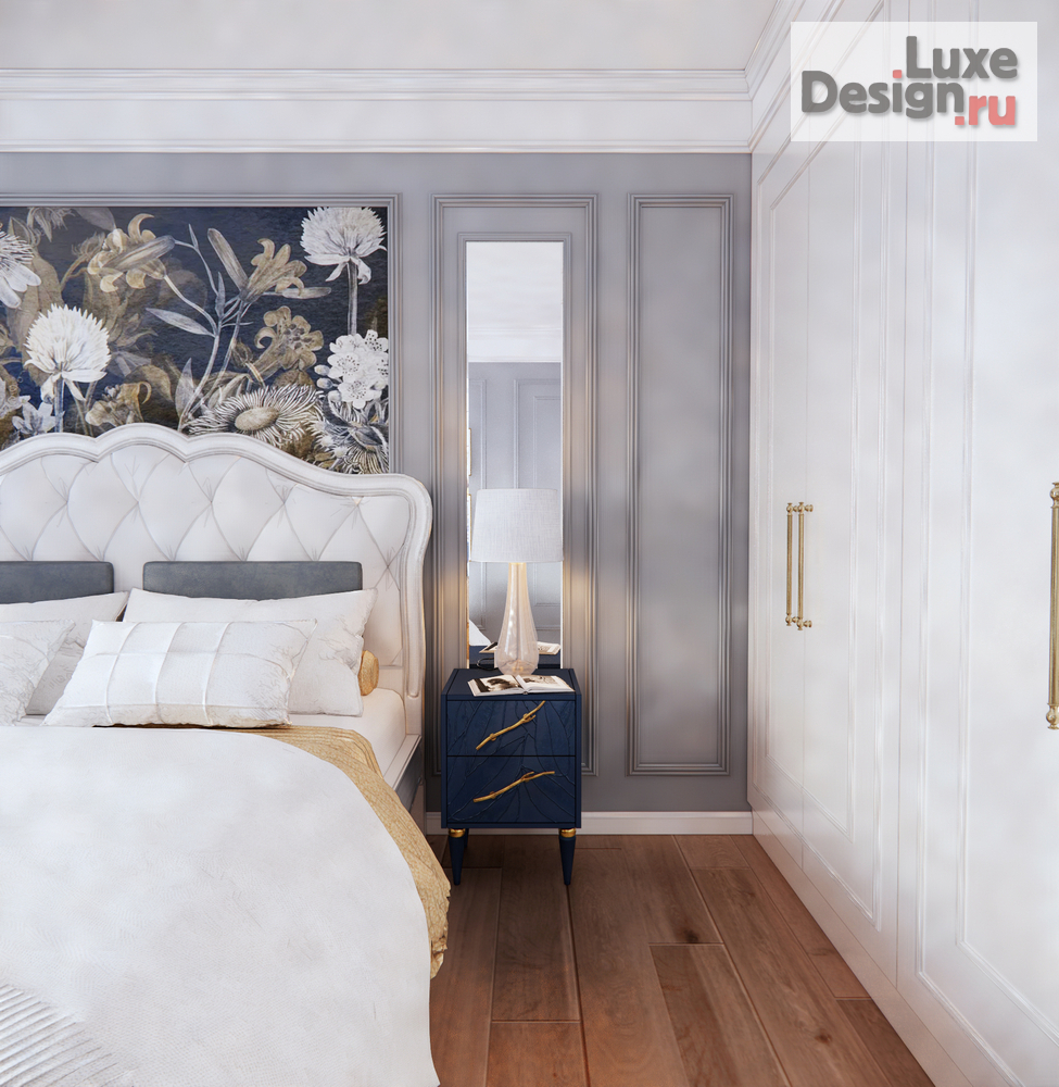 Дизайн интерьера трехкомнатной квартиры "Квартира для семьи с двумя детьми" (фото 1)