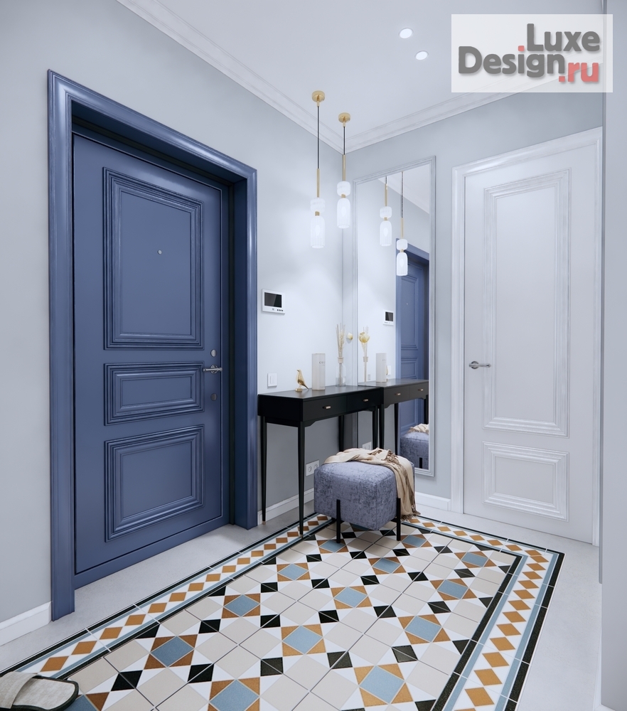 Дизайн интерьера трехкомнатной квартиры "Квартира для семьи с двумя детьми" (фото 11)